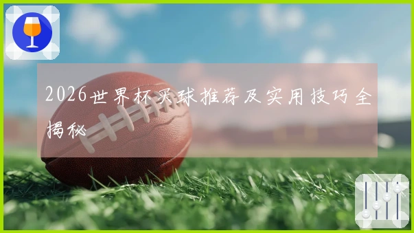2026世界杯买球推荐及实用技巧全揭秘